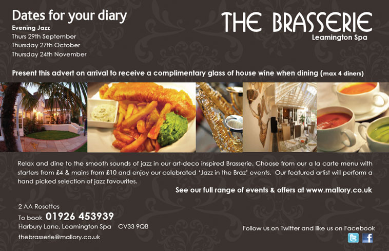 The Brasserie, Leamington