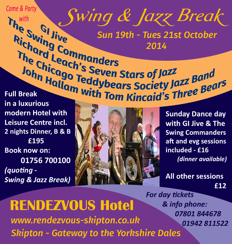  SWing & Jazz break in Skipton