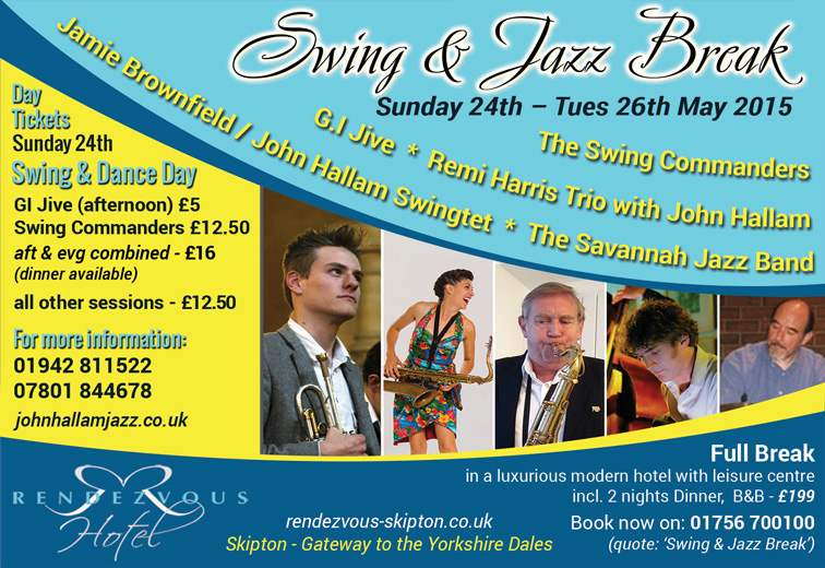 Jazz & Swing break in May