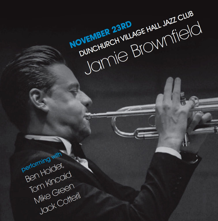 Jamie Brownfield in Dunchurch Village Hall