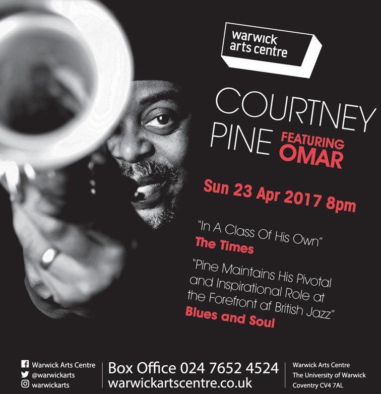 Courtney Pine at Warwick Arts Centre